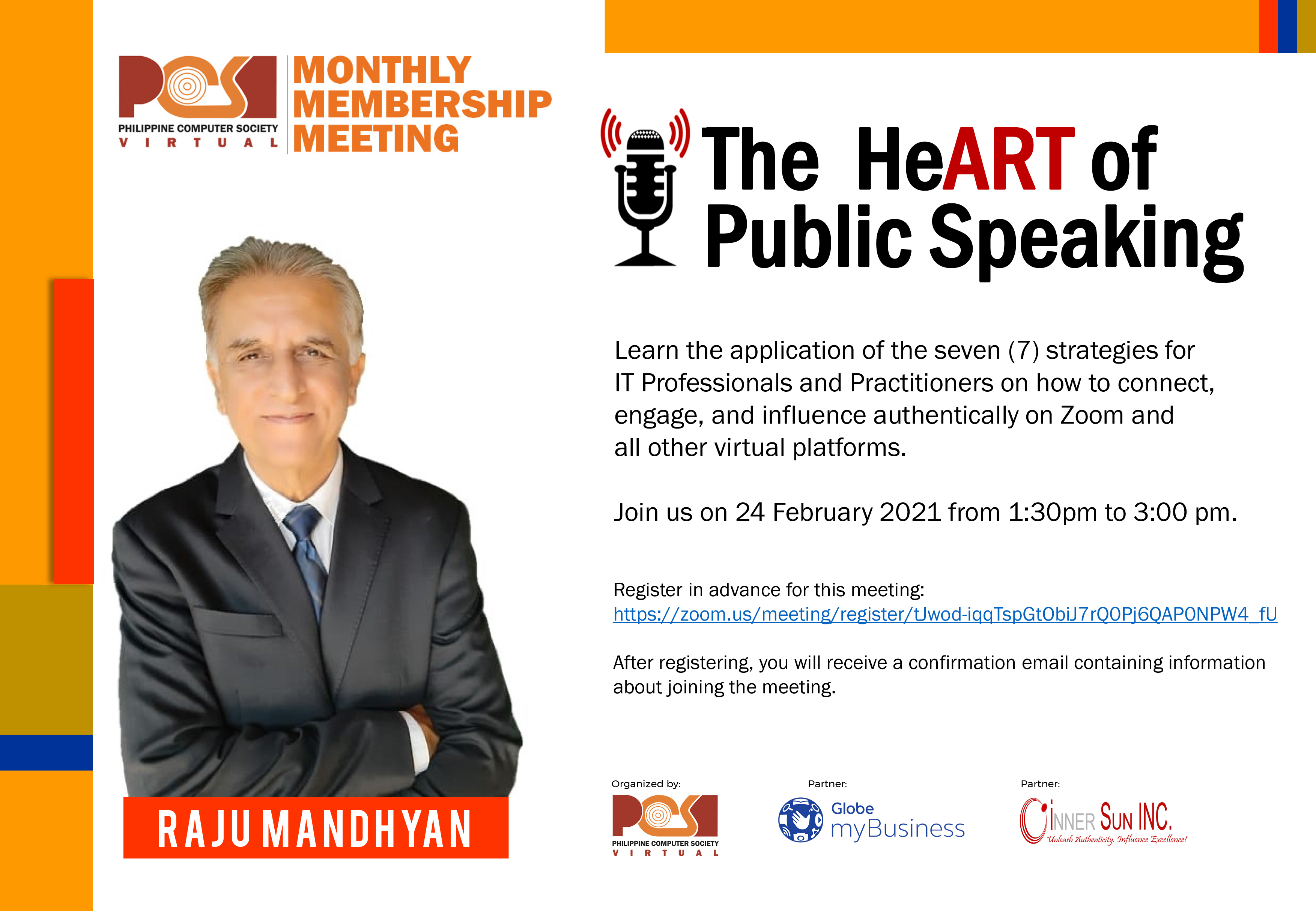 24 February 2021: Monthly Membership Meeting (MMM)